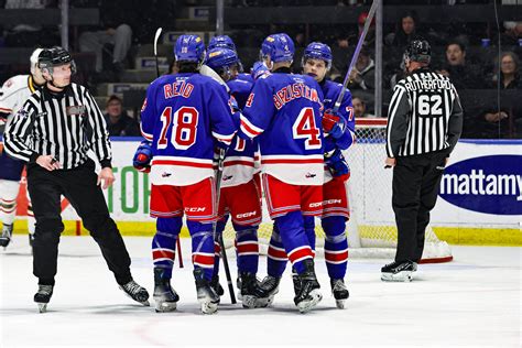 Rangers beat Barrie to enter holiday break on high note