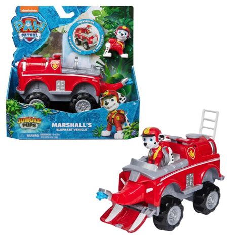 Paw Patrol Jungle Pups Marshall Elephant Rescue Vehicle