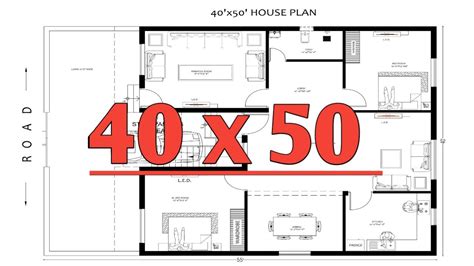 40x50 House Design Ll 2000 Sqft House Design Ll 40x50 House Plan Ll