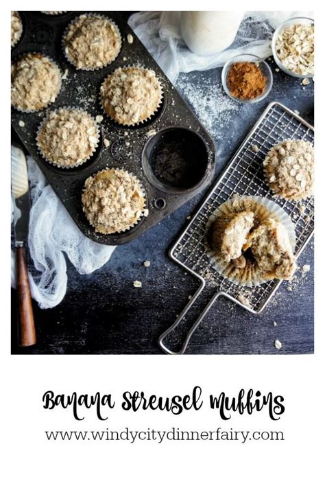 Moist Banana Muffins with Streusel Topping | Recipe | Moist banana ...