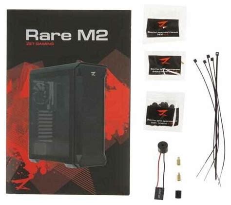Корпус ZET GAMING Rare M2 черный — купить в интернет-магазине по низкой ...