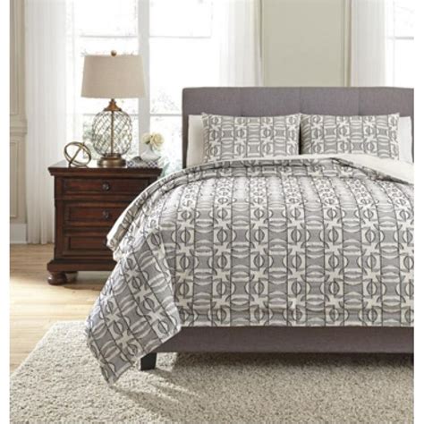 Q323003k Ashley Furniture Bedding Comforter King Duvet Cover Set