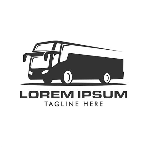 Logotipo de autobús apto para logotipo de autobús logotipo de viaje o