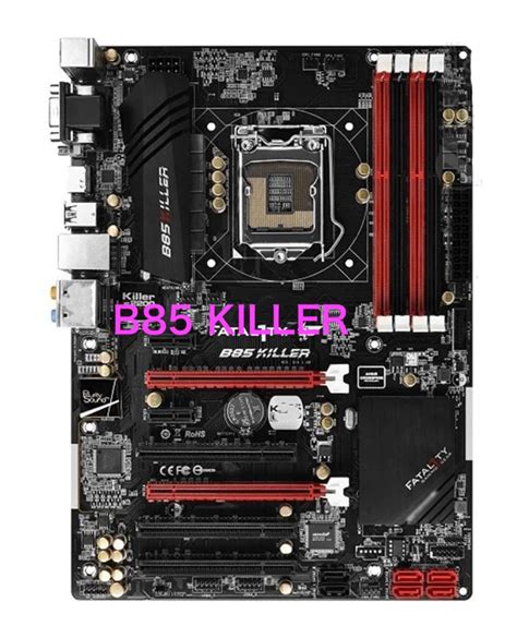 ASRock B85 KILLER Motherboard LGA 1150 DDR3 USB3 0 SATA3 B85 Mainboard