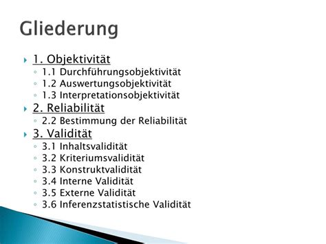 Ppt Objektivit T Reliabilit T Validit T Powerpoint Presentation