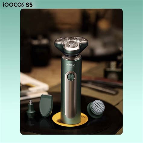Soocas Электробритва Soocas S5, темно-зеленый купить на OZON по низкой ...
