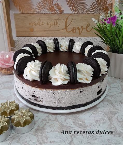 Cheesecake De Oreo Sin Horno Ana Recetas Dulces
