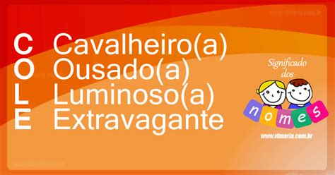 O Que Significa Cole - Significado do Nome Cole e sua numerologia