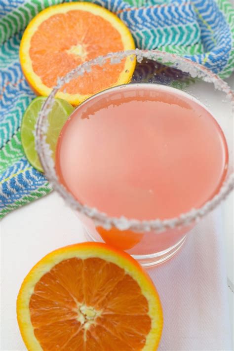 Cara Cara Orange Cranberry Margarita – Snacks and Sips