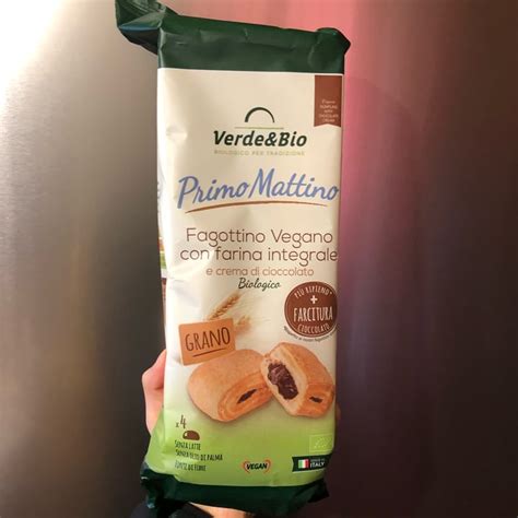 Verde Bio Fagottino Vegano Con Farina Integrale E Crema Di Cioccolato