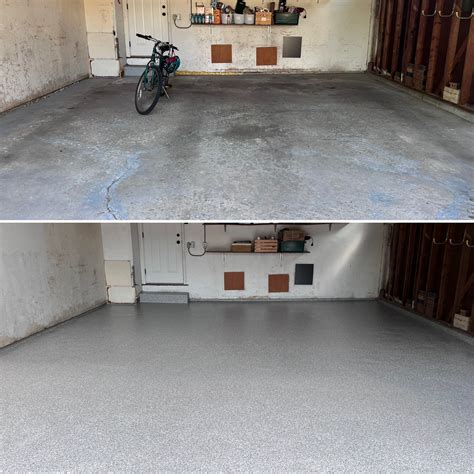 Before & After: EXCEL Concrete Coatings transforms Vince Vitrano's