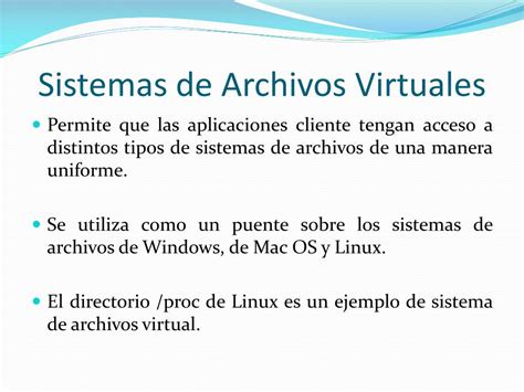 Ppt Los Sistemas De Archivos Powerpoint Presentation Free Download