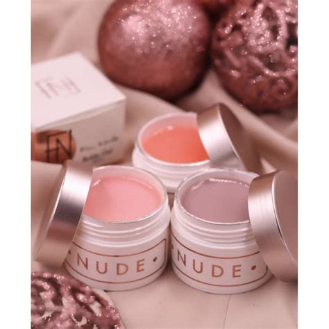 Gel NUDE Para Unha Builder Gel Fan Nails Led Uv ml Inodoro Auto Brilho Não Queima