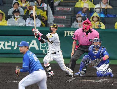 阪神・中野拓夢「流れに乗っていい形で打てたかな」2安打2打点に サンスポ