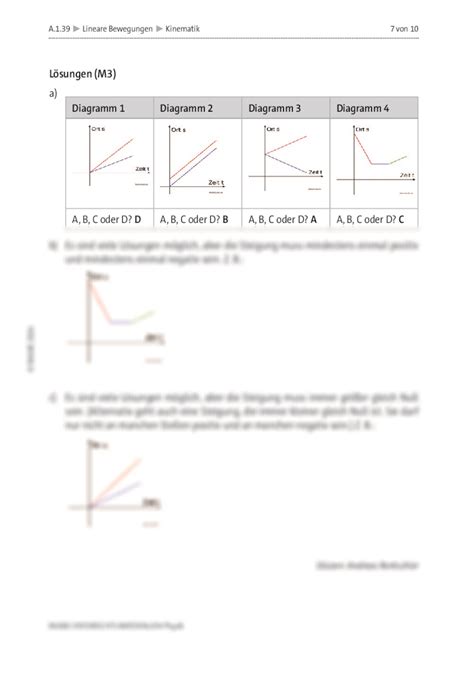 Grundlagen Der Kinematik Raabits Online