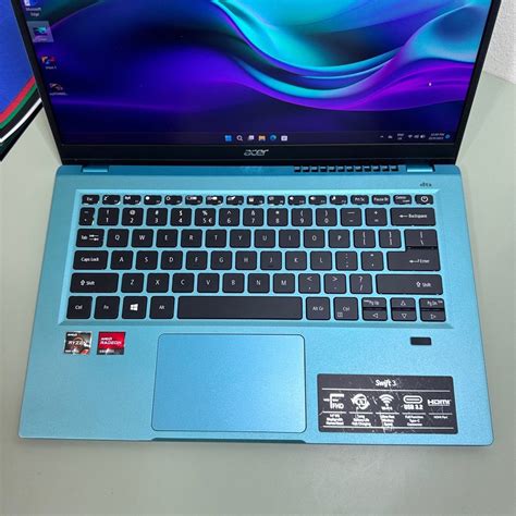 Acer Swift Ryzen U Gb Ram Ddr X Gb Ssd Fingerprint Login