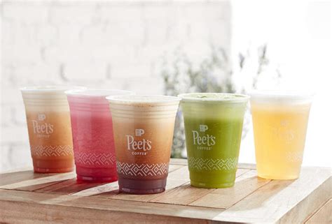 Peet's Coffee launches new tea and coffee beverages