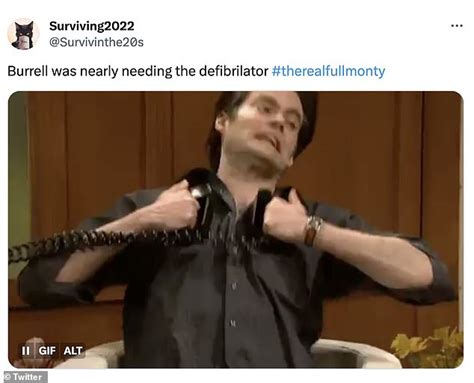 The Real Full Monty Viewers In Hysterics As A Stunned Paul Burrell Catches Totally Naked