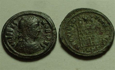 Rare Genuine ancient Roman coin Crispus caesar Constantine's son Camp ...