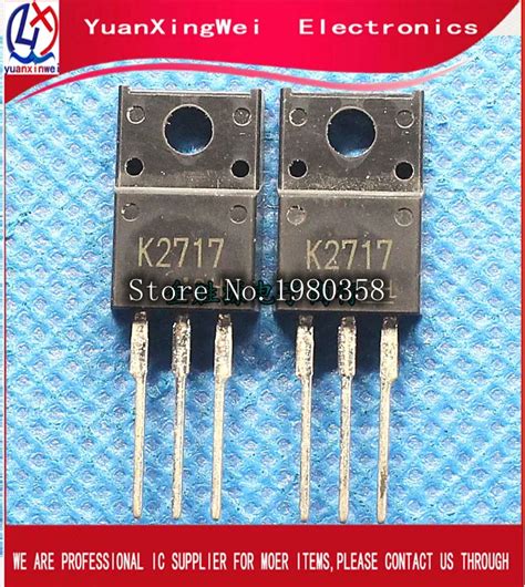 Free Shipping 10pcs/lot K2717 2sk2717 900v2.5a New Original ...