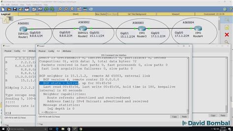 Cisco Ccna Packet Tracer Ultimate Labs Bgp Configuration Lab 1 Bgp Answers Part 3 Youtube