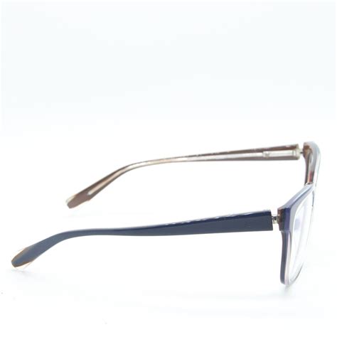 New Alain Mikli A03034 Mojv Blue Brown Authentic Eyeglasses 53 17 Ebay