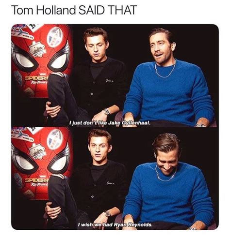 Pin By 𝐥𝐚𝐮𝐫𝐞𝐧 On Marvel ฺ｡ ･ Tom Holland Marvel Funny Marvel Jokes