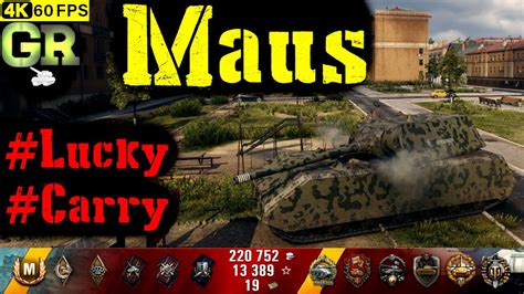 World Of Tanks Maus Replay 8 Kills 10 3k Dmg Patch 1 4 0 Youtube