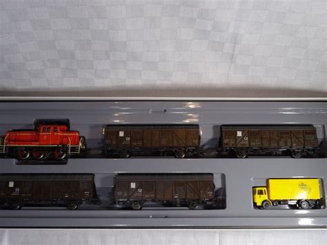 M Rklin H Coffret V Wagons Et Un Camion Catawiki