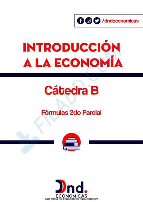 Formulas Do Parcial Eco Filadd Resumen Econom A Medici N Del Pib