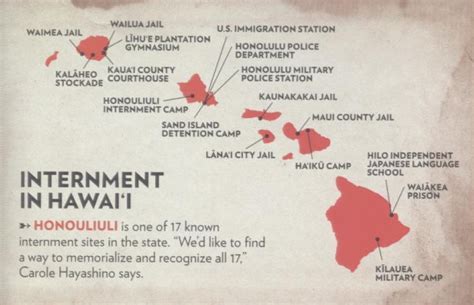 Japanese American Internment Camps Map