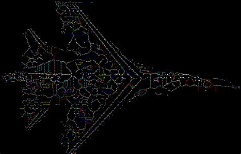 sample hexagonal  color image   skeletal form