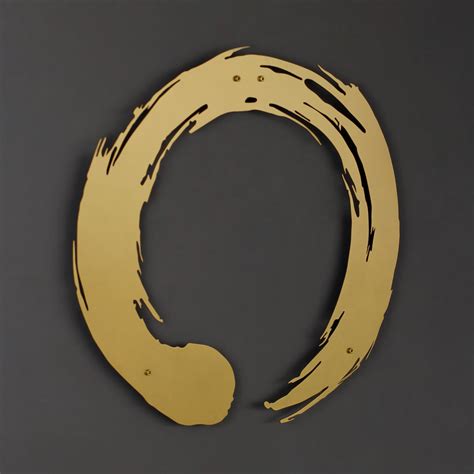 enso circle art metal wall decor colorfullworldscom colorfullworlds