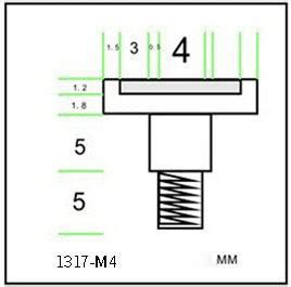 Mini Magnet Feet For RGB LED Matrices Display Modules Cylinder Magnet