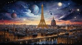 paris  night background art  stock photo public domain pictures
