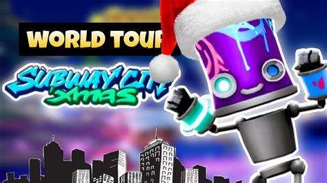 Spraybot New Character World Tour Subway City Xmas Subway Surfers