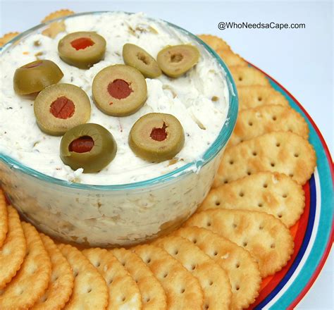 Feta Olive Dip - Who Needs A Cape?