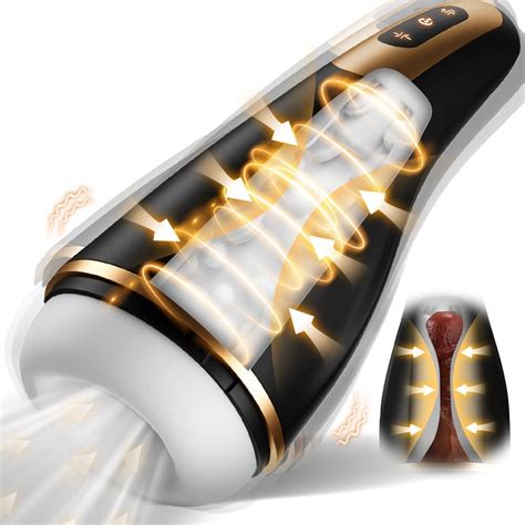 Amazon Automatic Male Masturbator Adult Male Sex Toys For Men Penis Pump With Squeezing