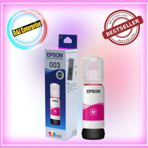 Epson 003 Magenta Ink Bottle Lazada Ph