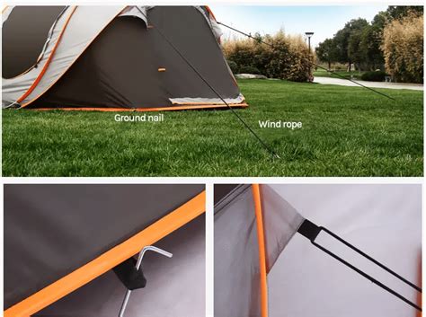 Bronco 6 Person Easy Pop Up Tent - broncoutdoor