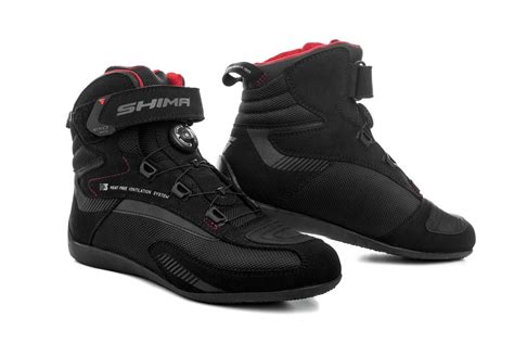 Kr Tkie Buty Motocyklowe Shima Exo Men Black Motocyklista Buty