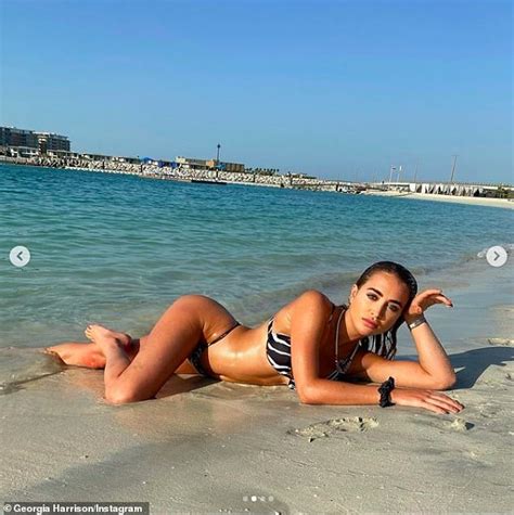 Georgia Harrison Sends Temperatures Soaring In A Tiny Bikini On The