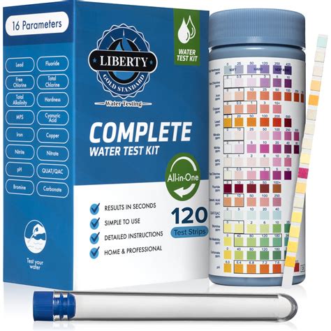 All-in-ONE (121-Piece Kit) Water Testing for Home Drinking Water, Well ...