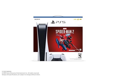 Amazon.com: PlayStation®5 Console – Marvel’s Spider-Man 2 Bundle ...