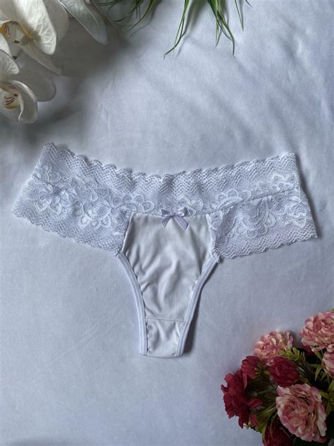 Comprar Tanga Microfibra Poliamida Fio Dental C Renda Alice Ponto Certo Lingerie
