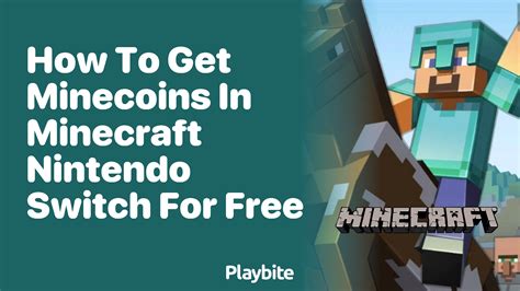 How To Get Minecoins In Minecraft Nintendo Switch For Free Playbite