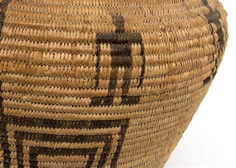 Antique Southwestern Native American Apache Basket Circa 1905 At