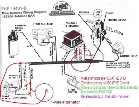 Wiring Diagram For 1953 Ford Jubilee