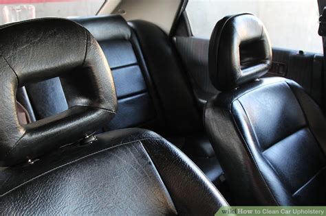 how to clean leather upholstery in car