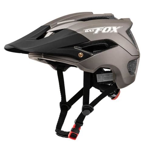 Casque De V Lo Batfox F Titanium Casque De V Lo Vtt Pour Hommes